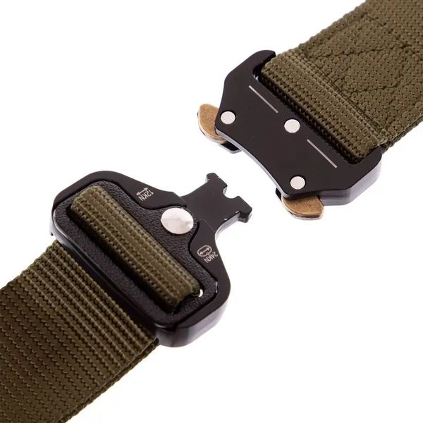 Ремінь тактичний Tactical Belt 125х3,8 см Олива  TY-6841-1 фото