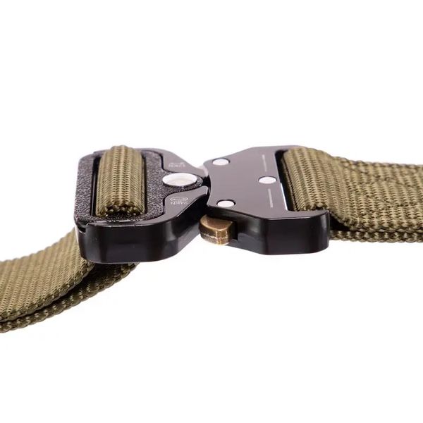 Ремінь тактичний Tactical Belt 125х3,8 см Олива  TY-6841-1 фото