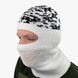Winter balaclava hat with mesh white Camouflage BSH-02-4 photo 2