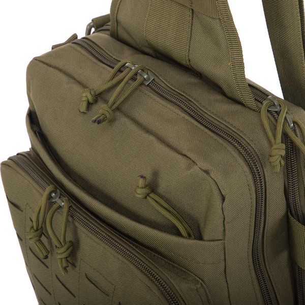 Tactical sling bag with one strap SILVER KNIGHT YF-273 (33&times;23&times;10 cm) 8 L Olive 081-00035-O photo
