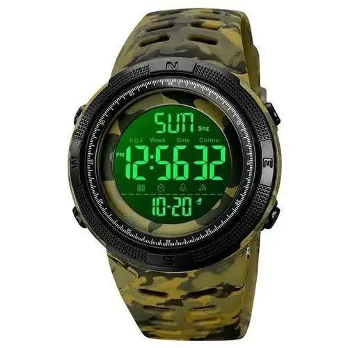 Годинник наручний SKMEI 2070CMGN ARMY GREEN CAMO. ws81741-2 фото