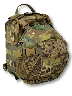 Рюкзак тактичний штурмовий StrykeR з клапаном для шолома Мультикам BKPC3 фото