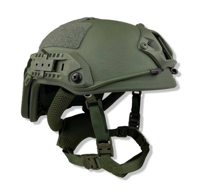 Балістичний шолом FAST Helmet куленепробивний NIJ IIIA PE розмір L KK-2 фото