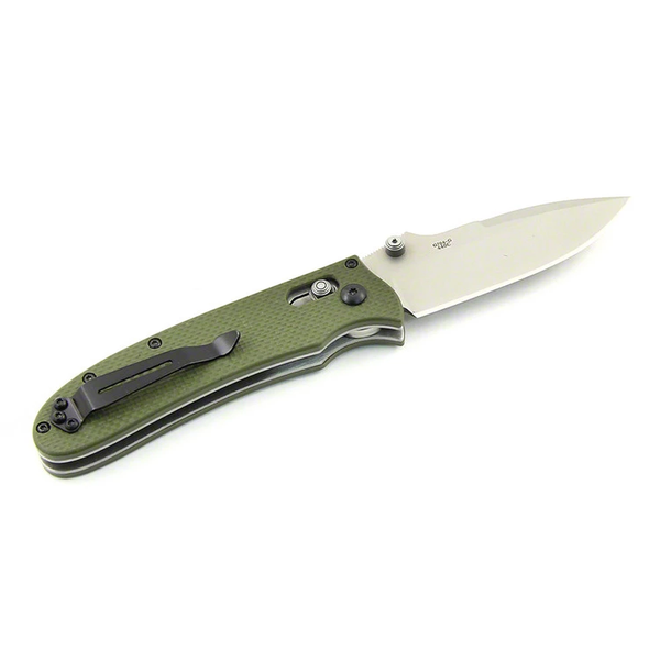 Ніж Ganzo G704: Drop-Point, 440C, G10, Axis Lock Олива 049-00030-B фото