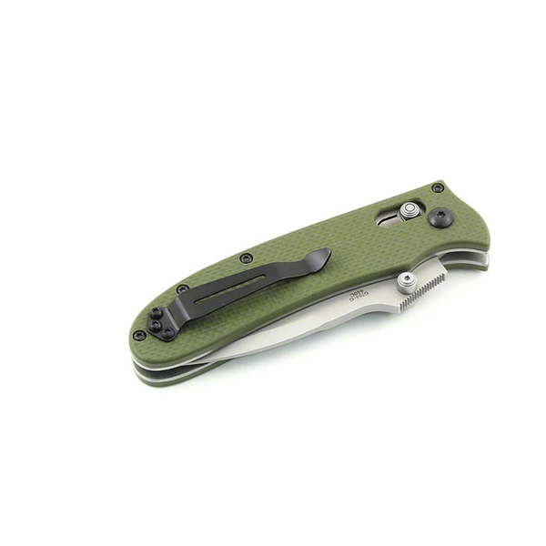 Ніж Ganzo G704: Drop-Point, 440C, G10, Axis Lock Олива 049-00030-B фото