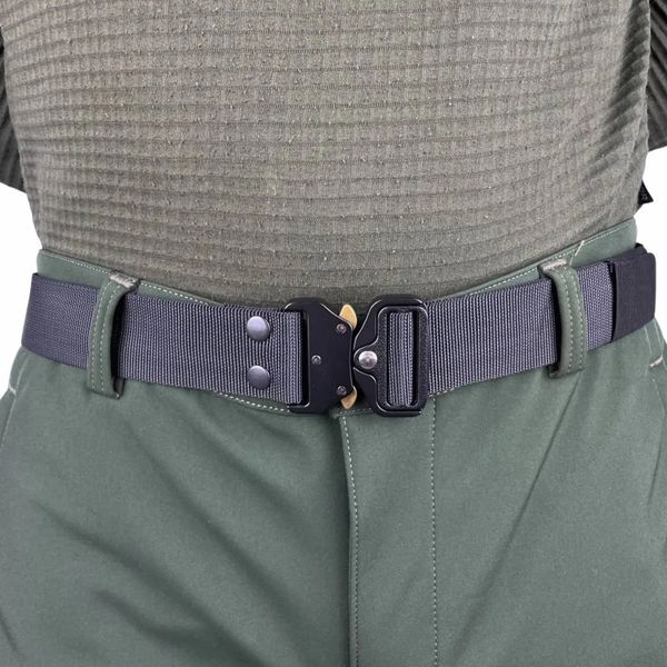 Ремінь тактичний Tactical Belt 150х4 см Чорний  1104-B-4 фото