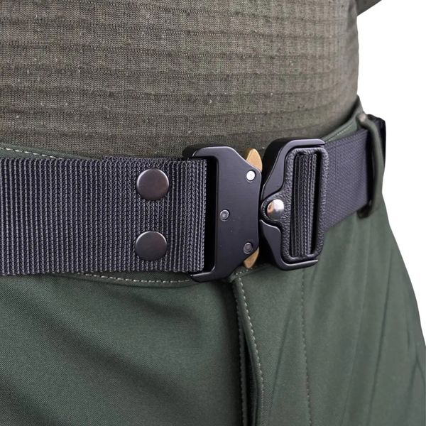 Ремінь тактичний Tactical Belt 150х4 см Чорний  1104-B-4 фото