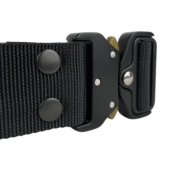 Ремінь тактичний Tactical Belt 150х4 см Чорний  1104-B-4 фото