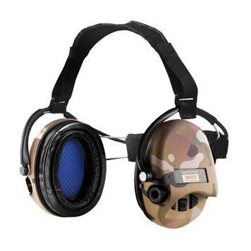 Активні навушники для стрільби Sordin Supreme Pro-X Neckband Multicam із заднім тримачем під шолом 76302-X-06-S фото