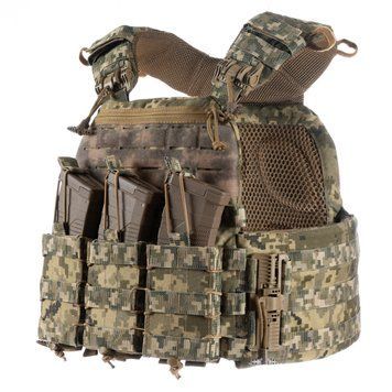 Плитоноска М7 PRO (15х30) (Піксель) + 3 підсумки 065-00059-P фото