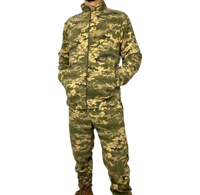 Тактичний флісовий костюм розмір 44/46 піксель TK-01-P фото
