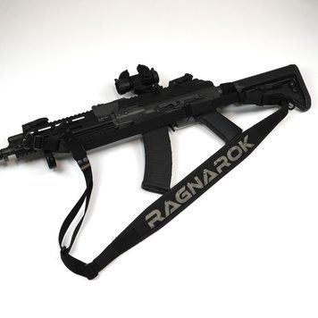 Збройовий ремінь RAGNAROK "KRAKEN" Gen.2 sling (Триточковий) Чорний KRAKEN-G2-SLING-B фото