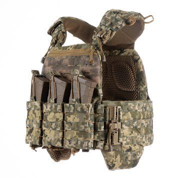 Плитоноска М7 PRO (S/M) (Піксель) + 3 підсумки 065-00062-P фото