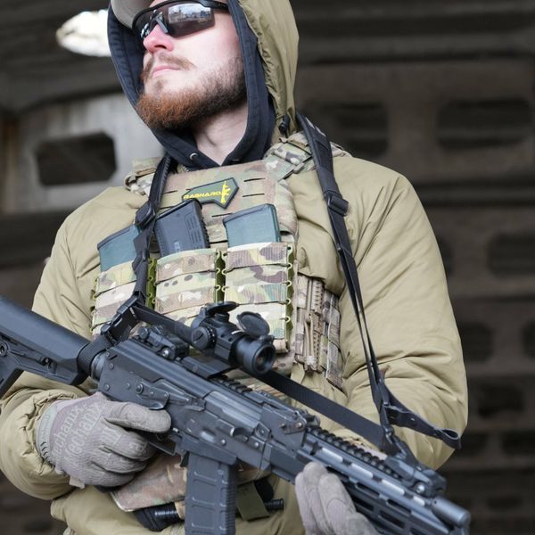 Збройовий ремінь RAGNAROK "KRAKEN" Gen.2 sling (Триточковий) Чорний KRAKEN-G2-SLING-B фото