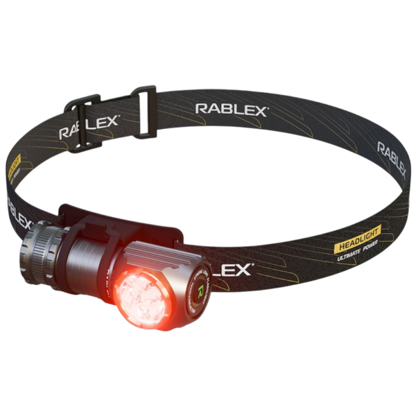 Ручной фонарь Rablex RB928 два цвета света: белый+красный, мощные светодиоды, аккумулятор, Type‑C 028-00042-B фото