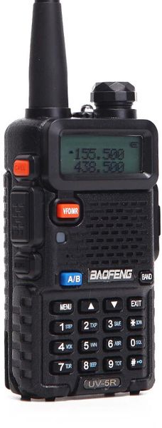 Рація Baofeng UV-5R Black UV-5R фото