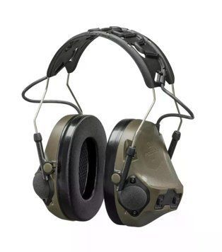 Активні тактичні навушники 3M PELTOR ComTac VIII (MT14H418A-02GN), без мікрофона і кабеля до рації MT14H418A-02GN фото