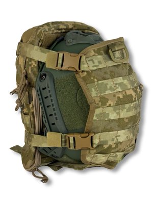 Рюкзак добовий із клапаном для шолома Warrior Spirit Піксель RD-78522 фото