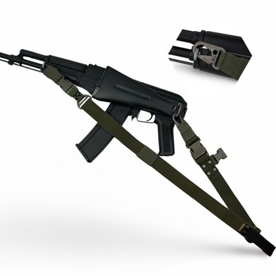 Ремінь збройовий одно/двоточковий  RAGNAROK "ODIN" "carbine " Олива RT-2-O фото