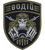 Шеврон "Водій"  ( нитка гірчиця) Чорний 025-00026-B фото