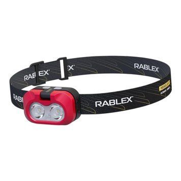 Ліхтар налобний Rablex RB984 - три кольори світла: біле, червоне, жовте світло, 2&times;XPG 5W LED + COB, сенсорне керування, акумулятор, Type-C) 028-00043-RB фото