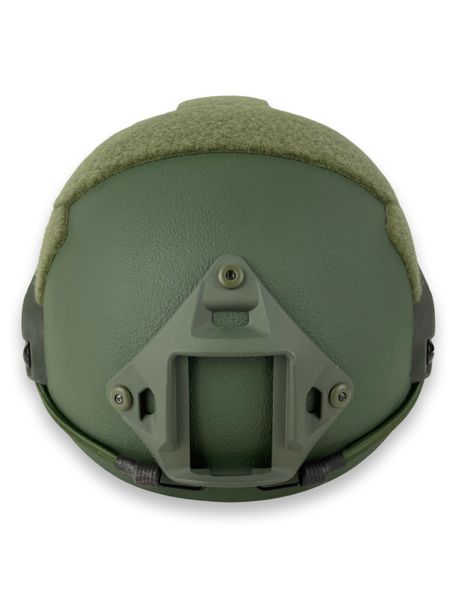 Каска шолом тактичний захист FAST NIJ IIIA балістичний шолом кевларовий Хакі | Ranger Green KV-1458 фото