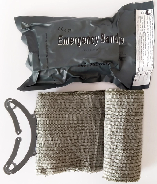 Ізраїльський бандаж 4 дюйма Emergency Bandage (10см) B1I фото