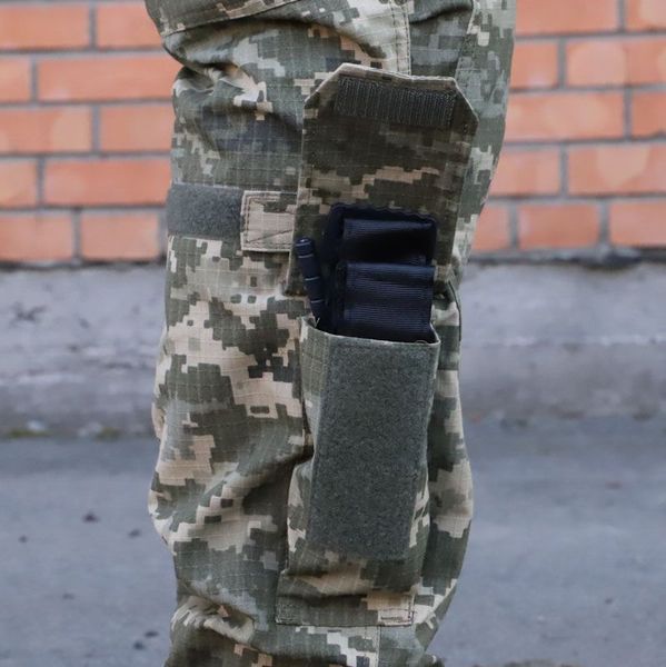 PREDATOR Tactical Pants with Knee Pads, Rip-Stop 80/20, Pixel, 48/4 136-01174-P photo