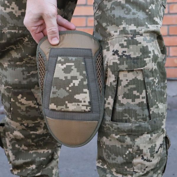 PREDATOR Tactical Pants with Knee Pads, Rip-Stop 80/20, Pixel, 48/4 136-01174-P photo