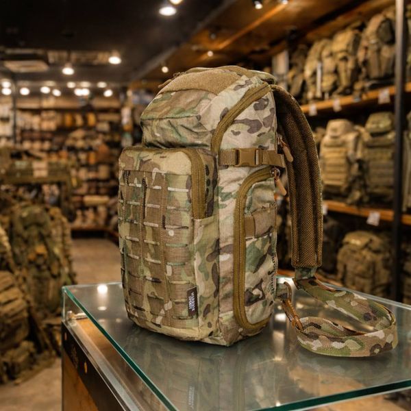 Плечова сумка тактична Warrior Spirit WS-ShB MULTICAM 082-00012-M фото Плечова сумка тактична Warrior Spirit WS-ShB MULTICAM 082-00012-M фото