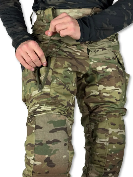 Літні Штурмові Штани Tactical Pro Мультикам XXL 136-01067-M фото Літні Штурмові Штани Tactical Pro Мультикам XXL 136-01067-M фото