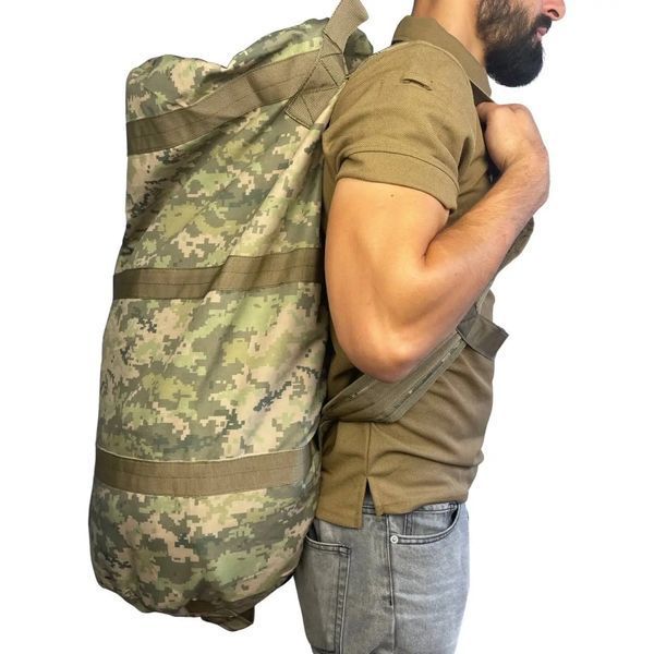 Сумка-баул CORDURA 1000 Піксель 110 літрів AB-1-110 фото Сумка-баул CORDURA 1000 Піксель 110 літрів AB-1-110 фото