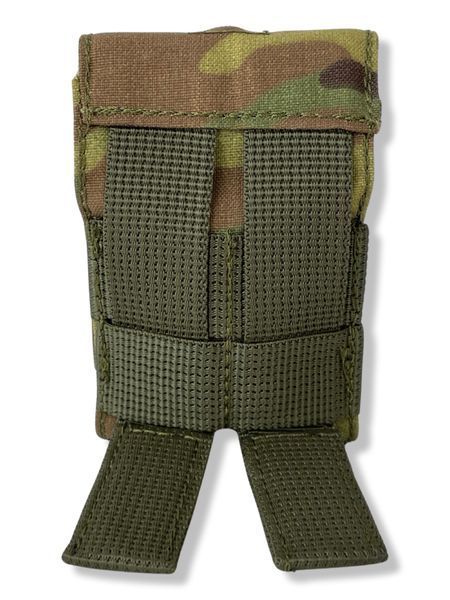 Подсумок под гранату Ф-1, РГД-5 CORDURA 1000D 11,5х7,5х5 см Мультикам UG-03 фото