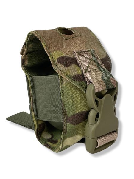 Подсумок под гранату Ф-1, РГД-5 CORDURA 1000D 11,5х7,5х5 см Мультикам UG-03 фото