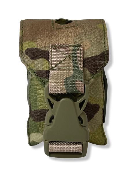 Подсумок под гранату Ф-1, РГД-5 CORDURA 1000D 11,5х7,5х5 см Мультикам UG-03 фото